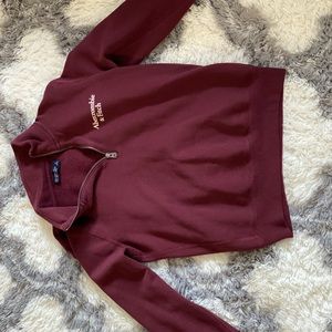Women’s Abercrombie pullover worn lightly